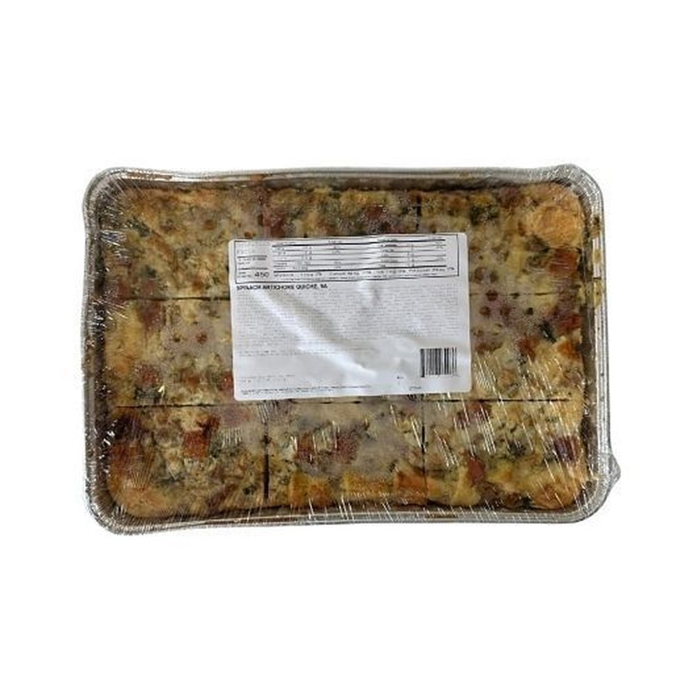 Sweet Street Manifesto Spinach Artichoke Quiche, 13.75 Ounce -- 4 per case