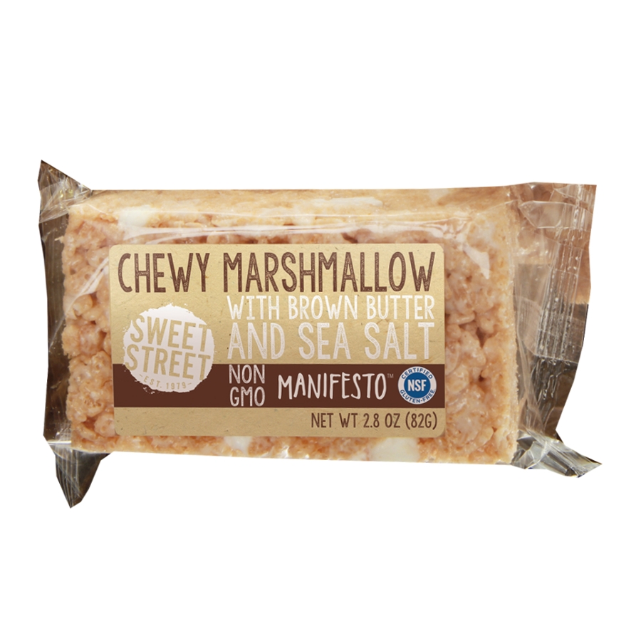 Sweet Street Manifesto Chewy Marshmallow Bar, 2.8 Ounce -- 40 per case.