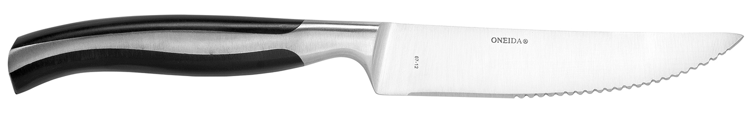 Oneida Caspian Serrated Steak Knife -- 12 per case.