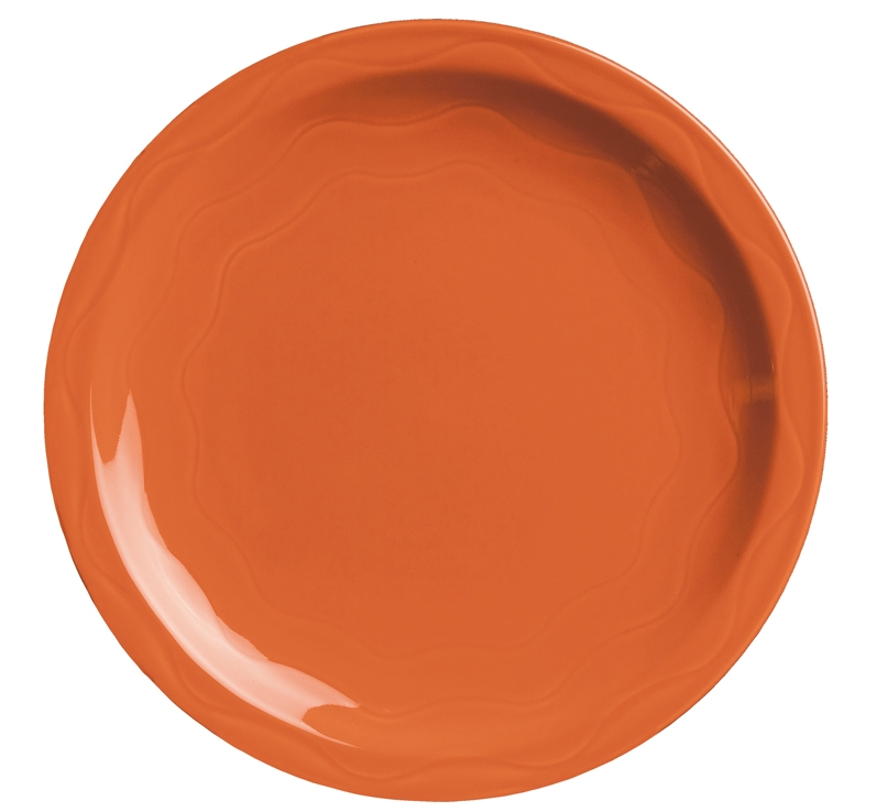 Syracuse China Cantina Cayenne Carved Plate, 10.25 inch -- 12 per case.