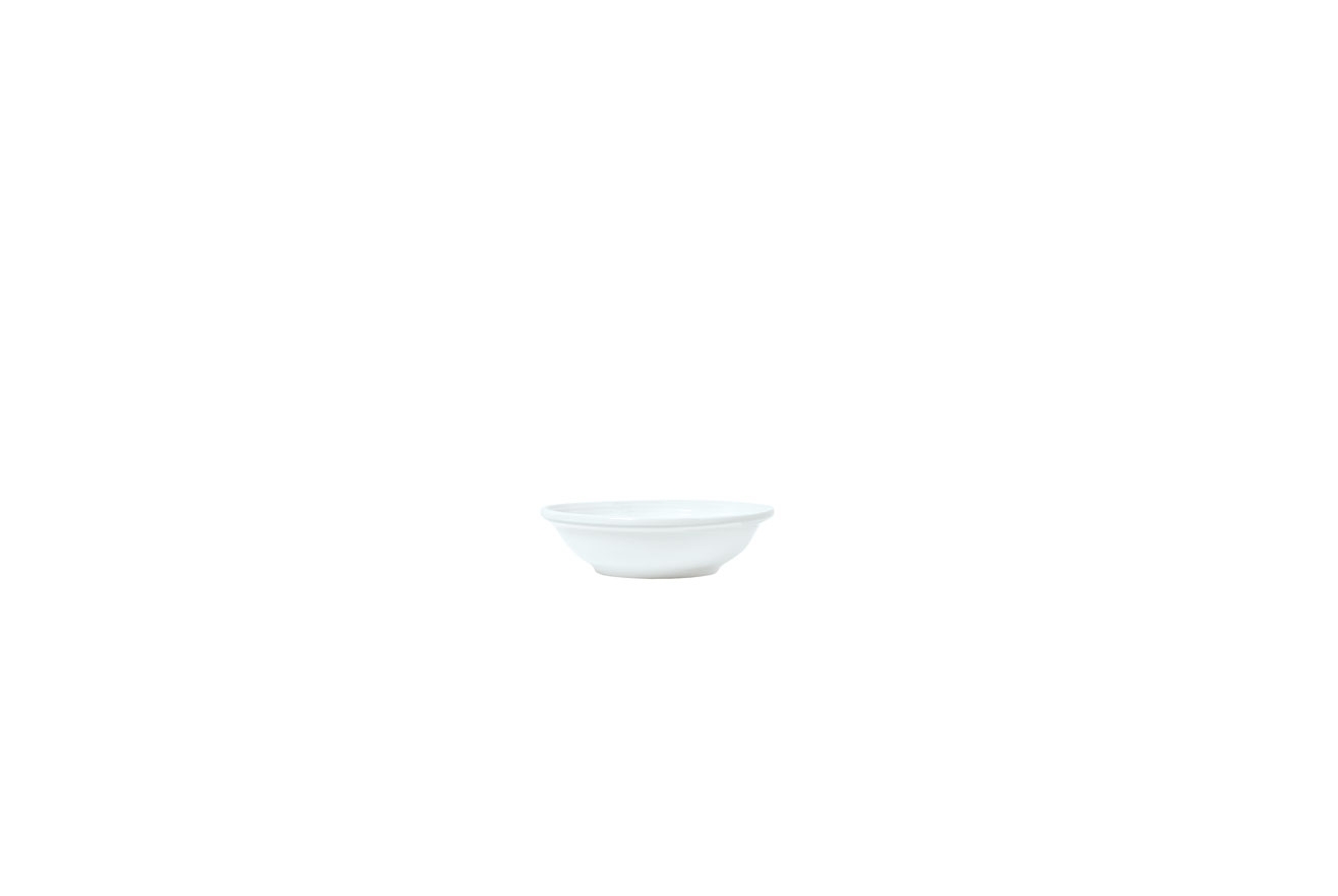 Syracuse China Repetition Aluma White Fruit Dish, 6 Ounce -- 36 per case.