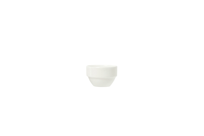 Syracuse China Slenda Undecorated Royal Rideau Body Stacking Bouillon, 8 Ounce -- 36 per case.