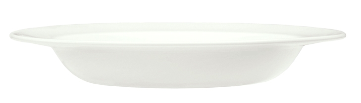 Syracuse China Elan Royal Rideau Body Rim Deep Soup Bowl, 14 Ounce -- 12 per case.
