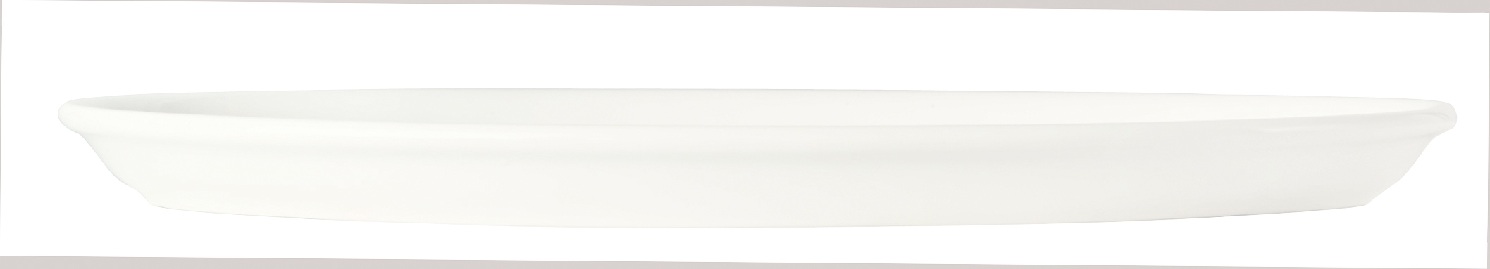 Syracuse China Slenda Oval Tray, 9 inch -- 12 per case.