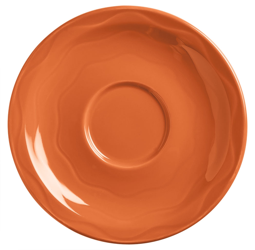 Syracuse China Cantina Cayenne Saucer, 6.25 inch -- 12 per case.