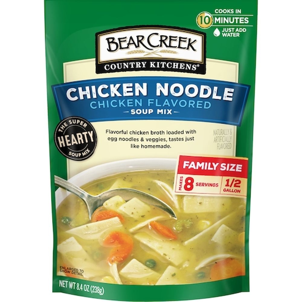 Bear Creek Chicken Noodle Soup Mix, 8.4 Ounce -- 6 per case