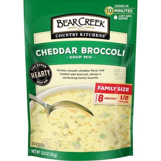 Bear Creek Cheddar Broccoli Soup Mix, 10.6 Ounce -- 6 per case