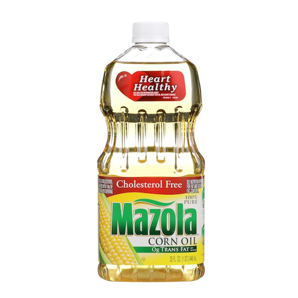 Mazola Zero Trans Fat Corn Oil, 32 Fluid Ounce -- 12 per case