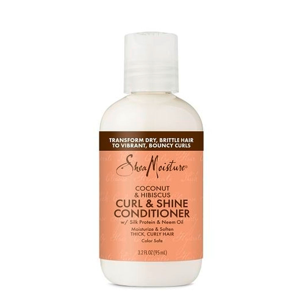 Shea Moisture Curl Plus Shine Coconut and Hibiscus Conditioner, 3.2 Fluid Ounce -- 24 per case
