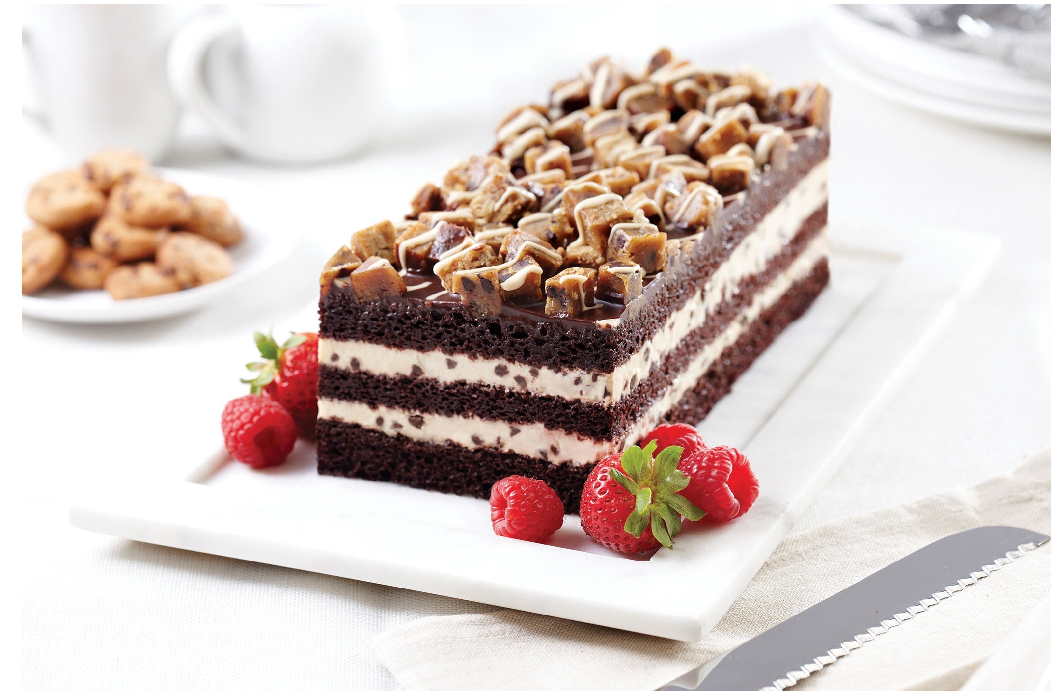 The Original Cakiere Cookie Dough Cake, 189 Ounce -- 2 per case.