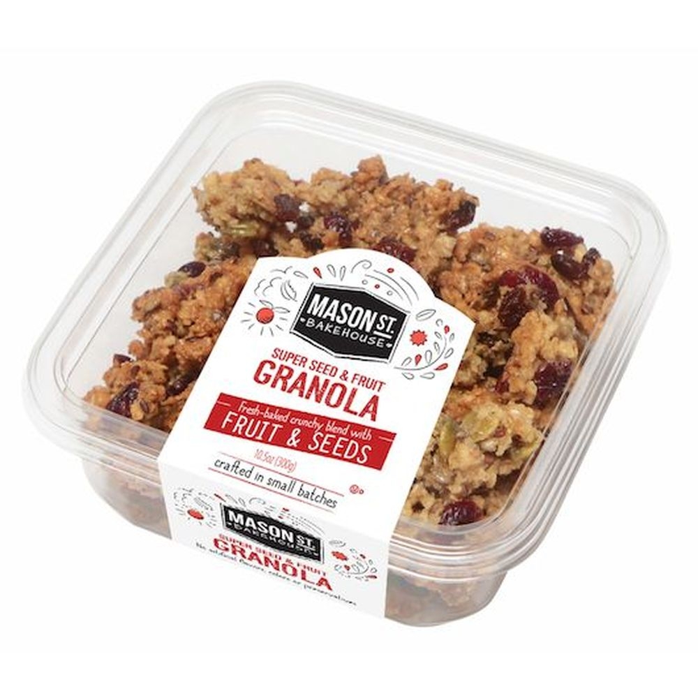 Mason St. Bakehouse Fruit and Seeds Granola, 10.5 Ounce - 24 per case