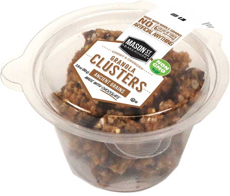 Mason St. Bakehouse Ancient Grain Granola Clusters, 2.8 Ounce -- 18 per case