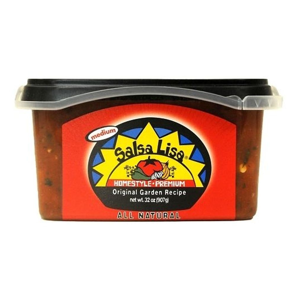 Salsa Lisa 32 Ounce Original Garden Recipe Medium Fresh Salsa, 6 count