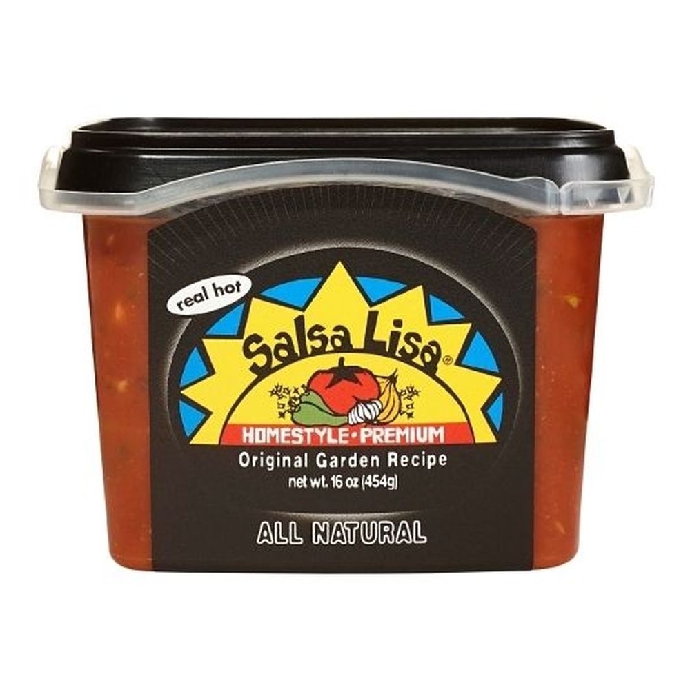 Salsa Lisa Original Real Hot Fresh Salsa, 16 Ounce - 6 per case