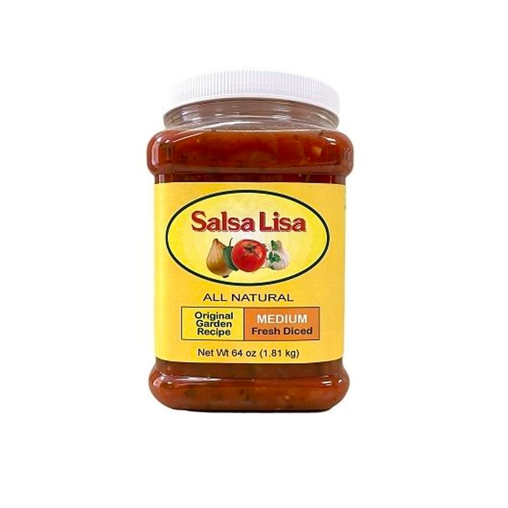 Salsa Lisa Original Garden Recipe Medium Fresh Salsa, 64 Ounce - 4 per case