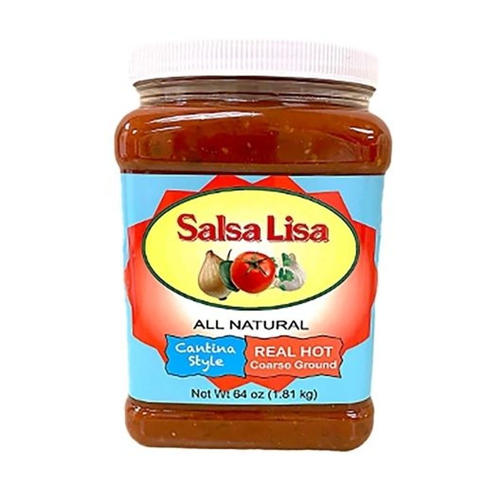 Salsa Lisa Cantina Style Real Hot Fresh Salsa, 64 Ounce - 4 per case