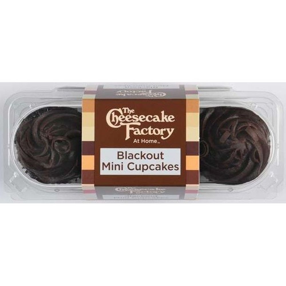 Cheesecake Factory At Home Blackout Mini Cupcake - 3 per pack -- 12 packs per case