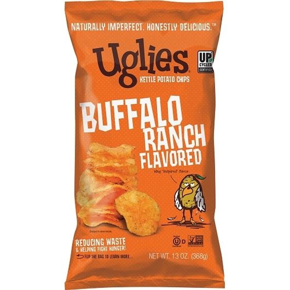 Uglies Buffalo Ranch Kettle Chips, 6 Ounce -- 12 per case