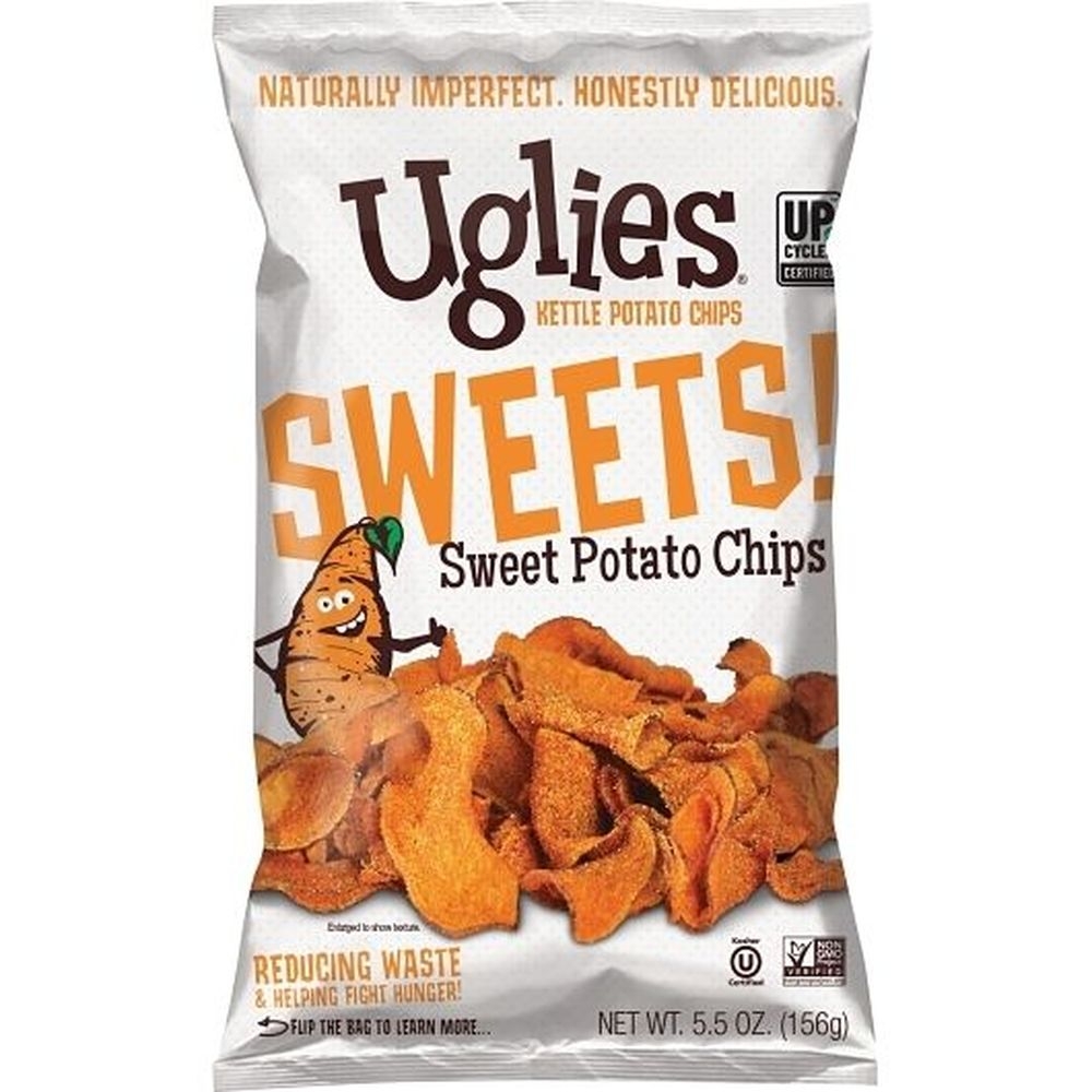 Uglies Sweet Potato Kettle Chips, 5.5 Ounce -- 12 per case