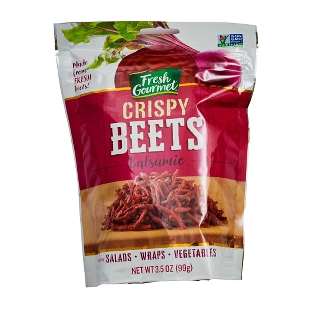 Fresh Gourmet Crispy Balsamic Beets Salad Topping, 3.5 Ounce Bag -- 12 per case