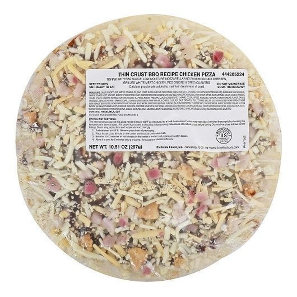 Richelieu Thin Crust Bbq Chicken Pizza, 15.77 Pound -- 24 per case