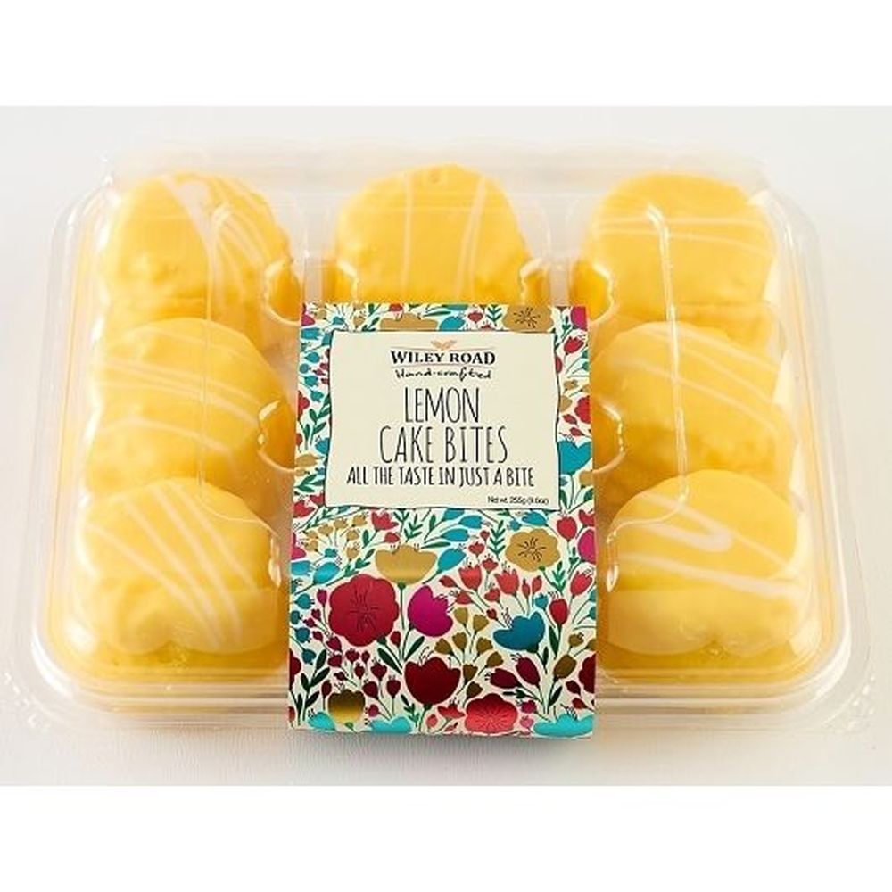 Wiley Road Foods Lemon Cake Bites, 9 Ounce - 12 per case