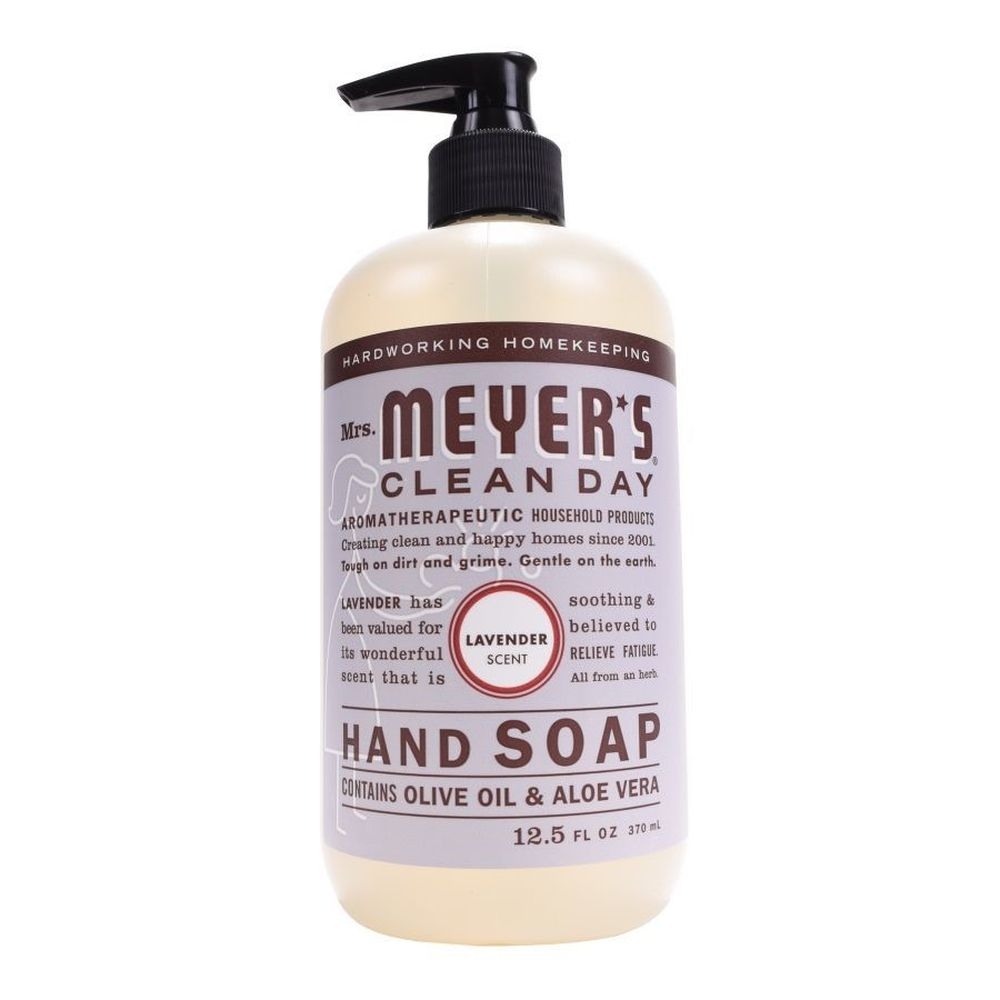Mrs. Meyers Clean Day Lavender Hand Soap, 12.5 Ounce -- 6 per case.