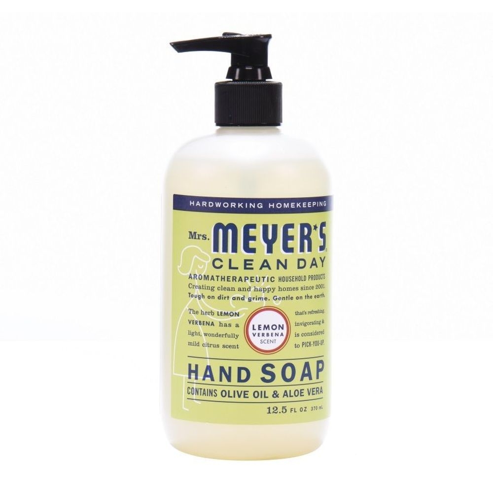 Mrs. Meyers Clean Day Lemon Verbena Hand Soap, 12.5 Ounce -- 6 per case.