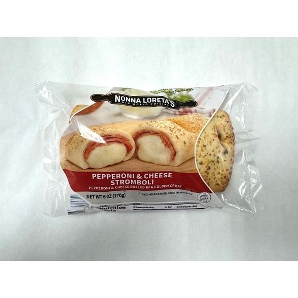 Nonna Loretas Pepperoni and Cheese Stromboli, 6 Ounce - 12 per case