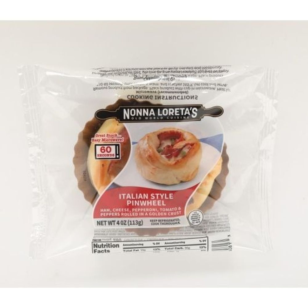 Nonna Loretas Italian Style Pinwheel, 4 Ounce -- 16 per case