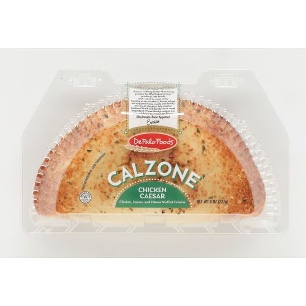 Depalo Foods Chicken Caesar Calzone, 8 Ounce -- 12 per case
