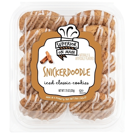 Superior On Main Snickerdoodle Iced Cake Cookies -- 12 per case