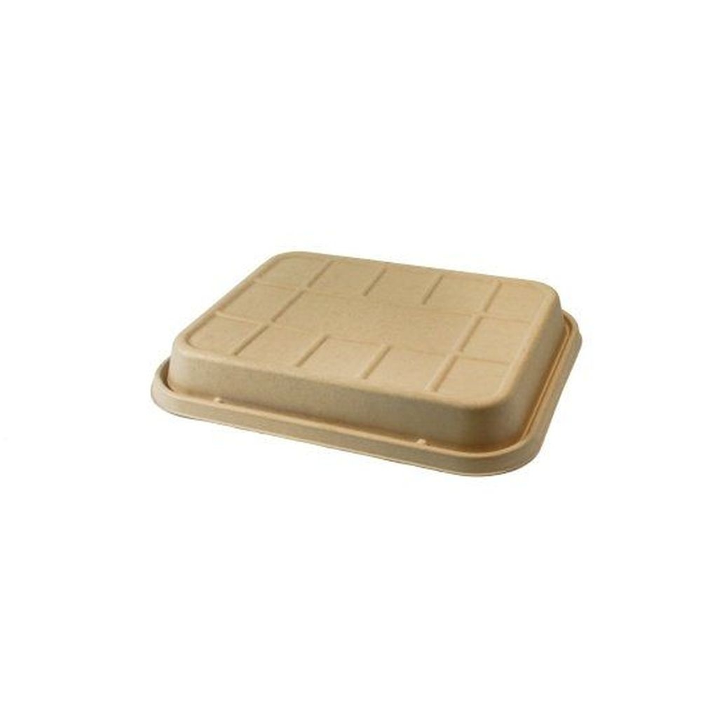 World Centric Raised Catering Tray Lid Only, 25 count - 8 per case