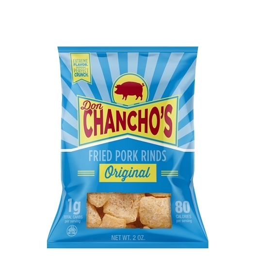 Bacon Curls Original Pork Rinds, 2 Ounce -- 6 per case