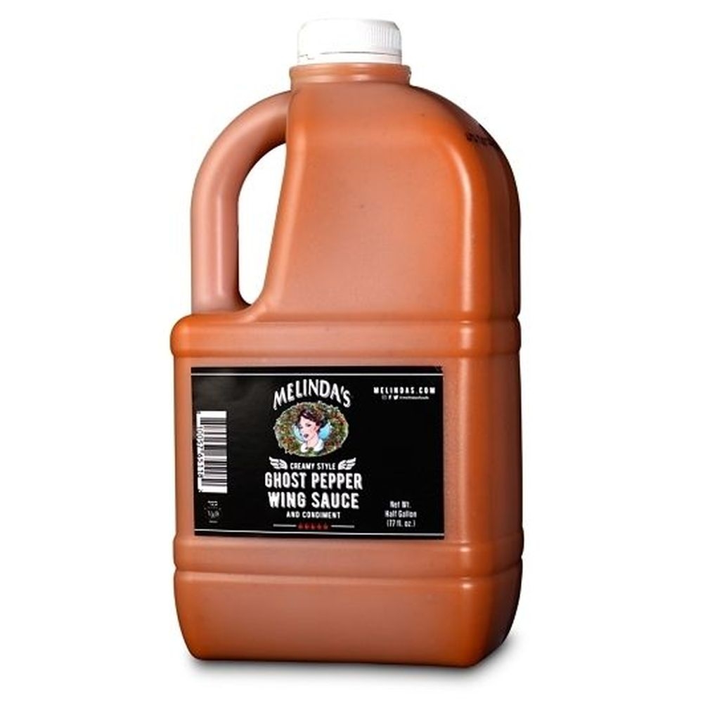 Melindas Creamy Style Ghost Pepper Wing Sauce, 0.5 Gallon - 4 per case