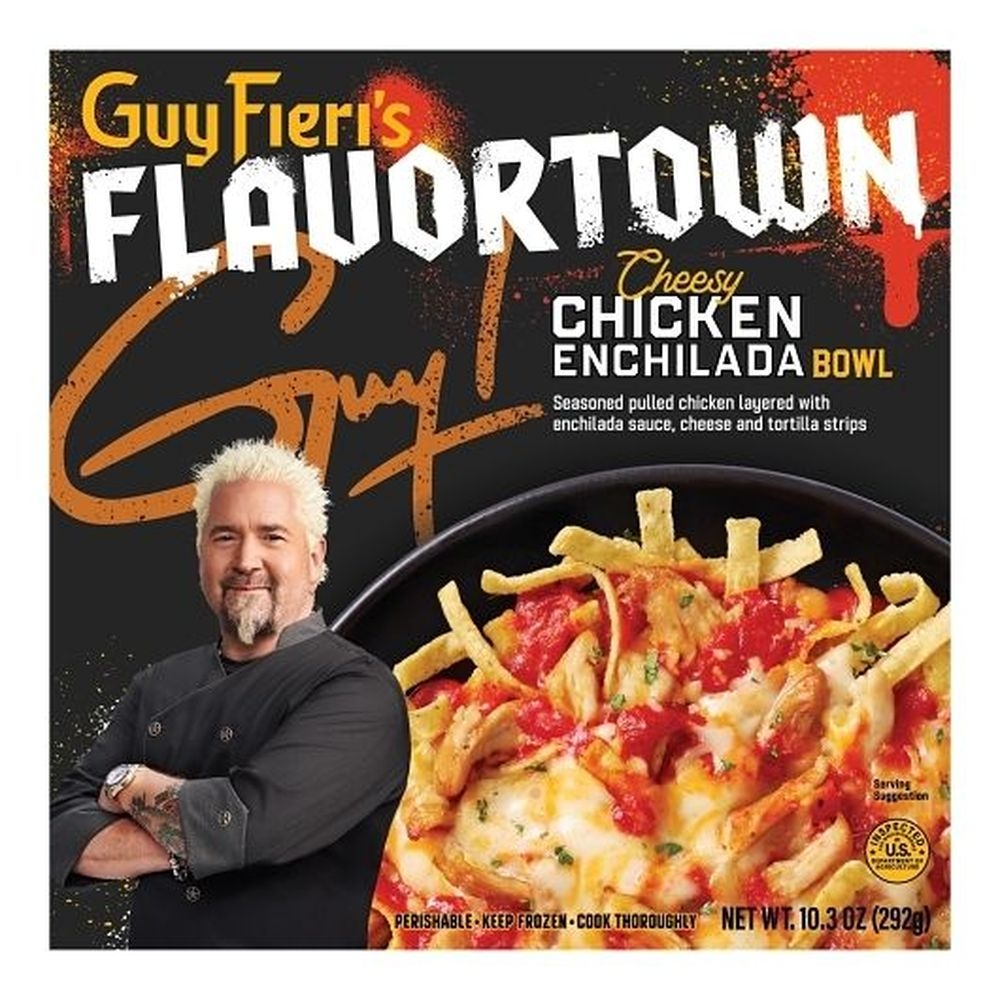 Guy Fieri Cheesy Chicken Enchilada Bowl, 10 Ounce -- 8 per case