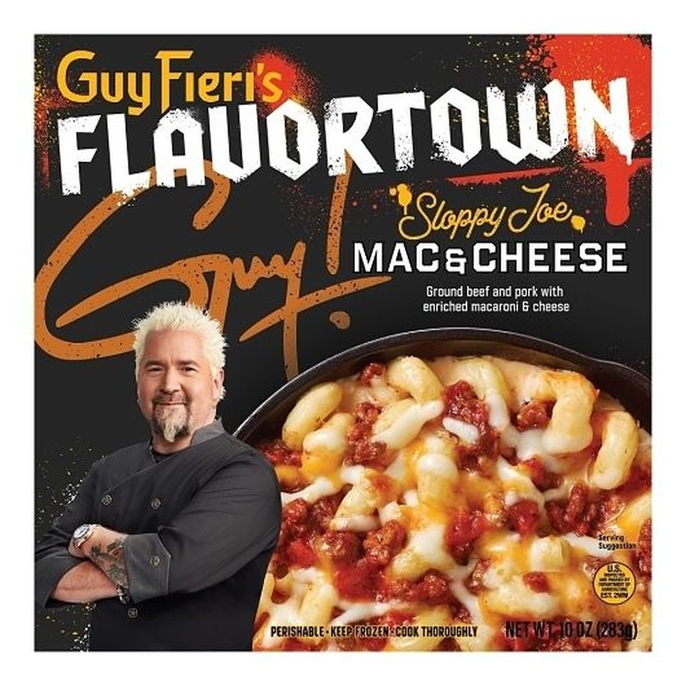 Guy Fieri Flavortown Sloppy Joe Mac and Cheese, 10 Ounce -- 8 per case