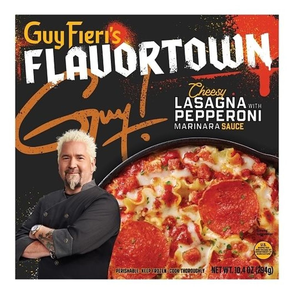 Guy Fieri Flavortown Cheesy Lasagna with Pepperoni, 10.4 Ounce -- 8 per case