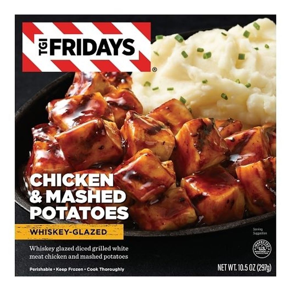 Golden West Whiskey Glazed Chicken and Mashed Potatoes, 10 Ounce - 8 per case