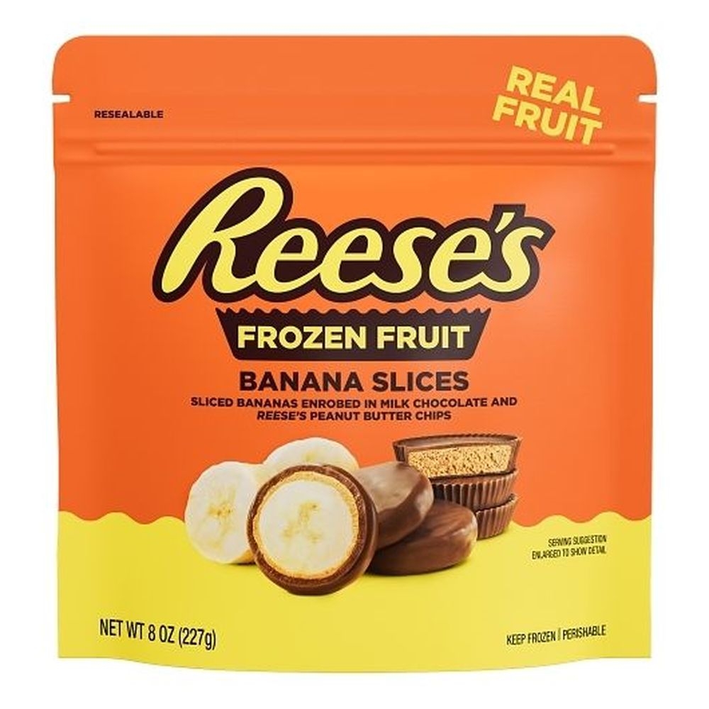 Reeses Banana with Peanut Butter and Milk Chocolate, 8 Ounce - 8 per case