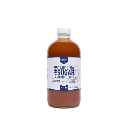 Lillies Q Zero Sugar Carolina Bbq Sauce, 16 Ounce -- 6 per case