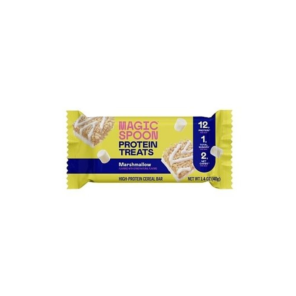 Magic Spoon Marshmallow High Protein Cereal Treats, 40 Gram -- 72 per case