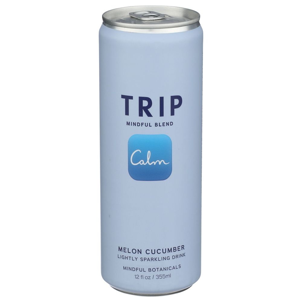 Trip Cucumber Mint Sparkling Water, 12 Fluid Ounce -- 12 per case
