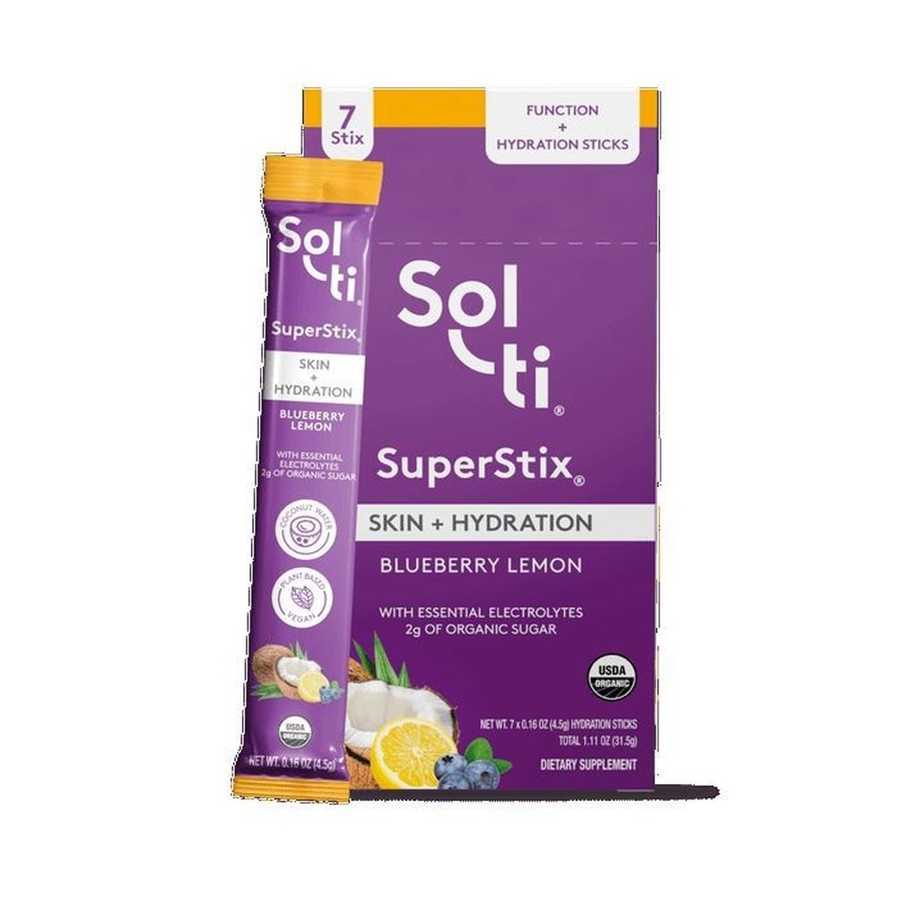 Superstix Digestion Plus Blueberry Lemon Hydration Stick, 31.5 Gram - 12 per case