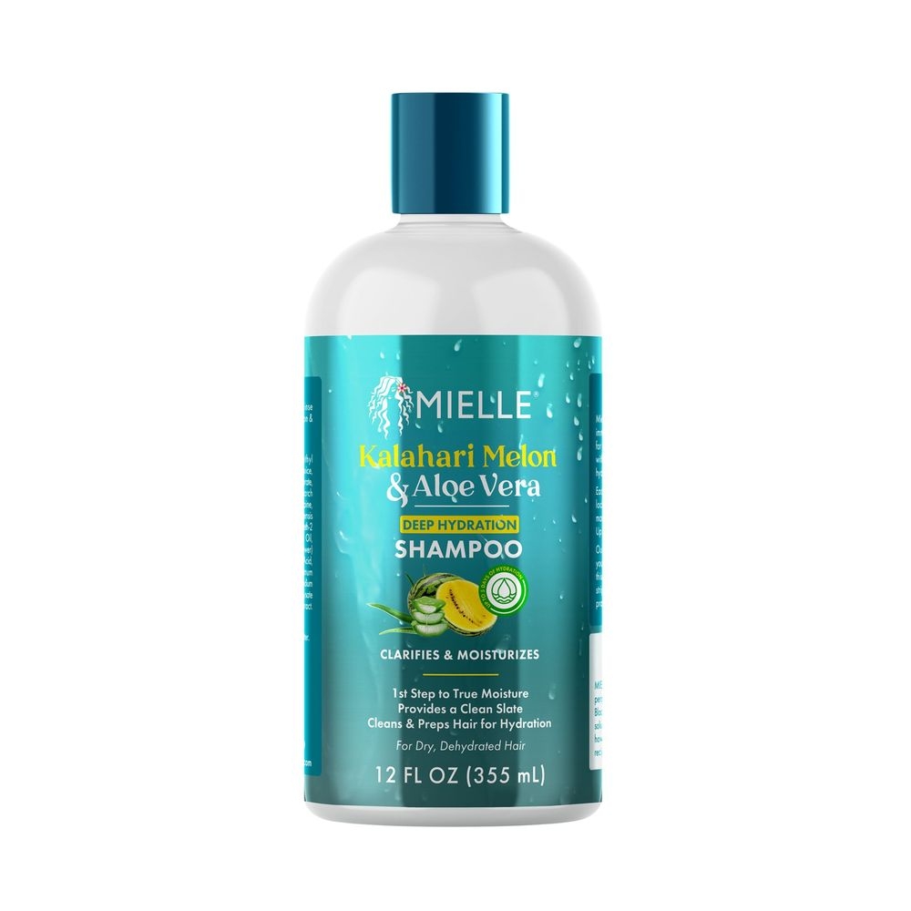 Mielle Organics Kalahari Melon and Aloe Deep Hydration Shampoo, 12 Fluid Ounce -- 6 per case