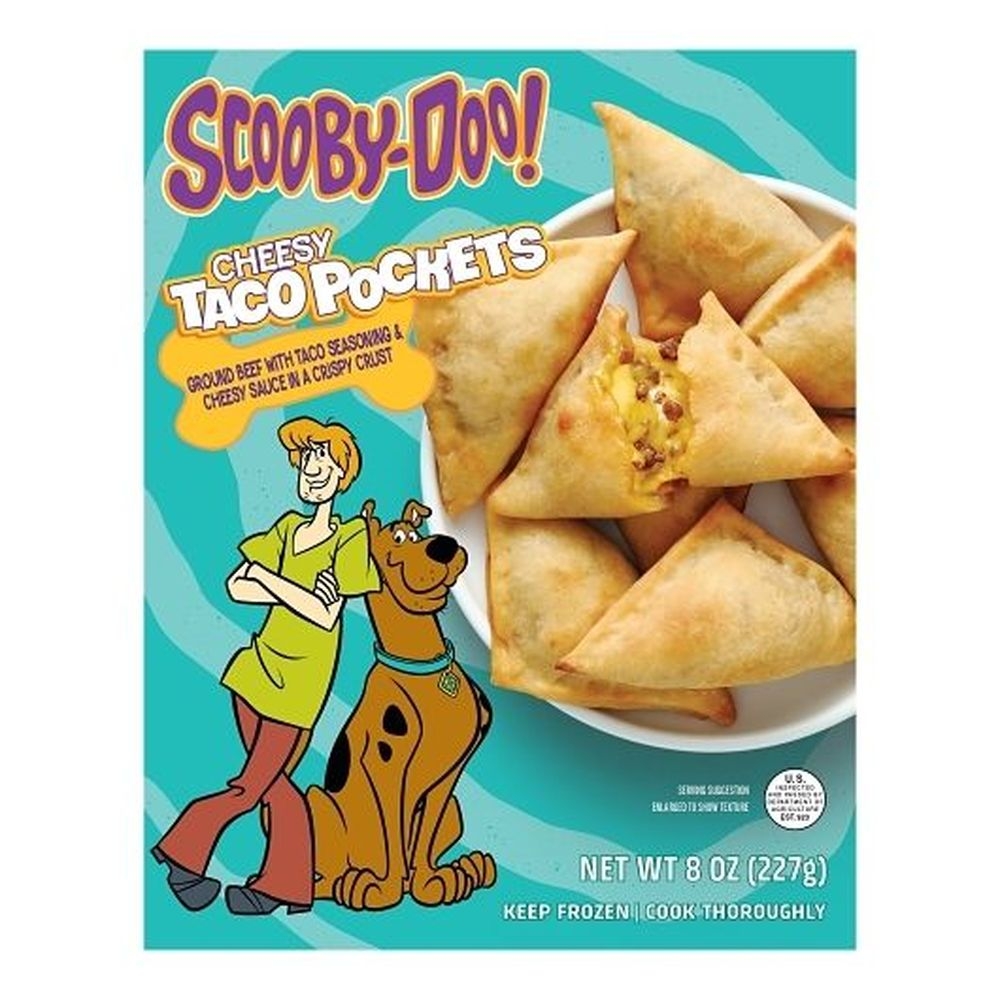 Scooby Doo Cheesy Taco Pocket, 8 Ounce -- 6 per case