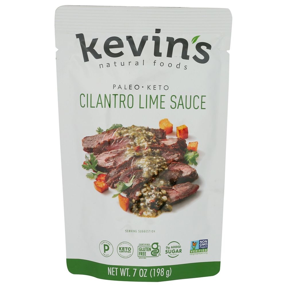 Kevins Natural Foods Cilantro Lime Sauce, 7 Ounce -- 12 per case