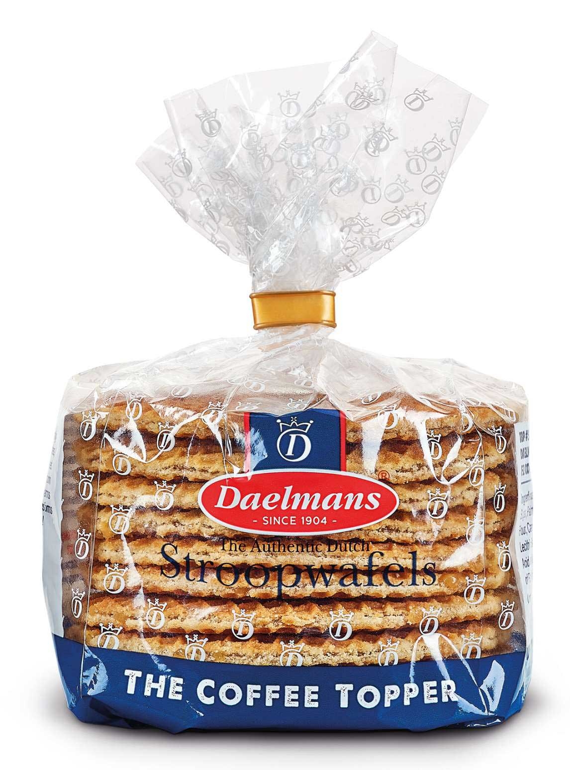 Daelmans Caramel Coffee Topper Stroopwafel, 14.11 Ounce -- 12 per case