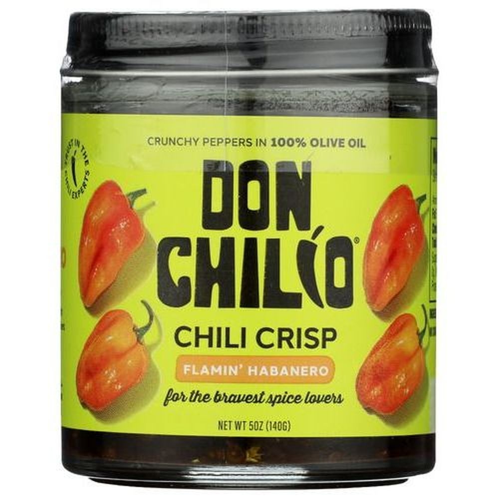 Don Chilio Flamin Habanero Chili Crisp, 5 Ounce -- 6 per case