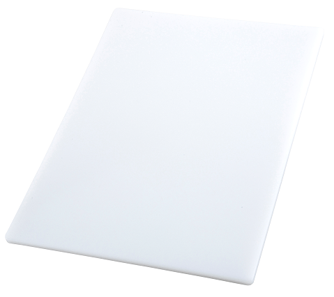 Winco White Cutting Board, 18 x 30 x 0.5 inch -- 6 per case